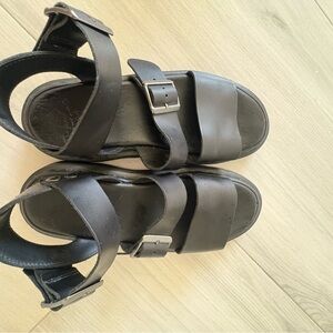 Dr. Martens Black Sandals